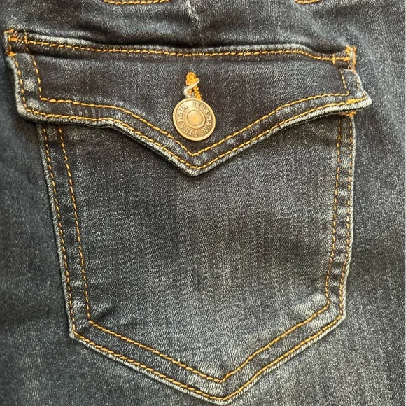 9th & Main Petite High-Rise Skinny Jeans - Dark Wash - size 6 - Picture 6 of 8